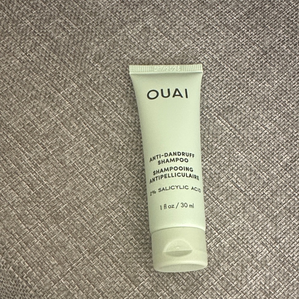 OUAI Anti-Dandruff Shampoo in Light Green Tube
